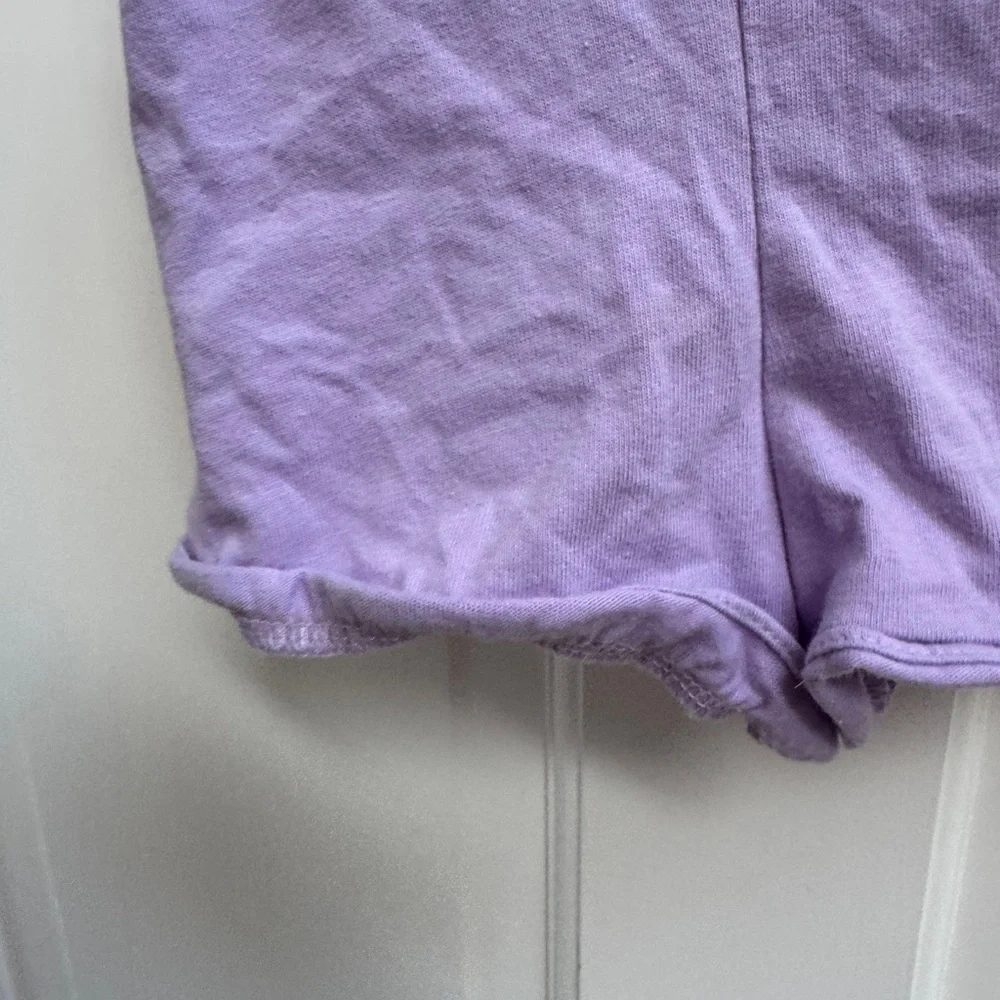 The Children's Place 18-24M Girls Lavender Ruffle Shorts